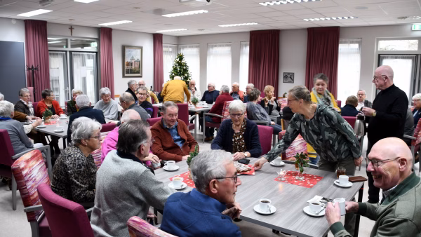 Gezellige vrijwilligers jaarafsluiting