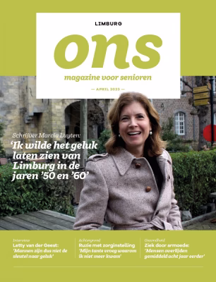 Puzzel in magazine Limburg "ONS", editie april, niet compleet