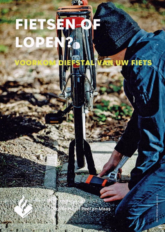 Fietsen of lopen? Voorkom diefstal van uw fiets!
