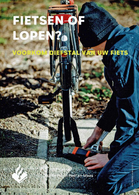 Fietsen of lopen? Voorkom diefstal van uw fiets!