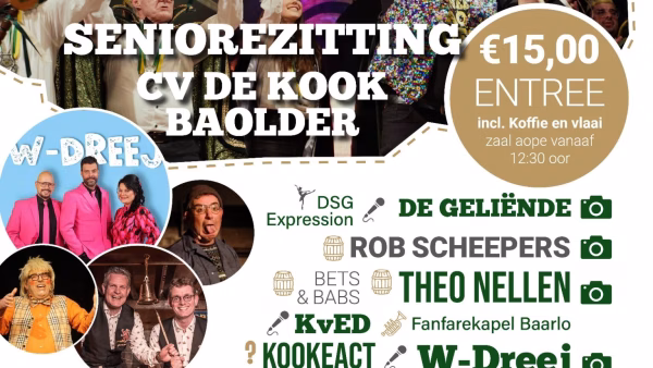 Seniorezitting De Kook 2025
